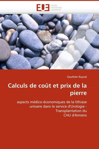 Calculs de coût et prix de la pierre