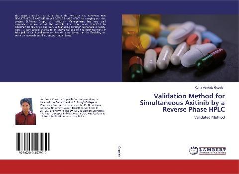 Validation Method for Simultaneous Axitinib by a Reverse Phase HPLC