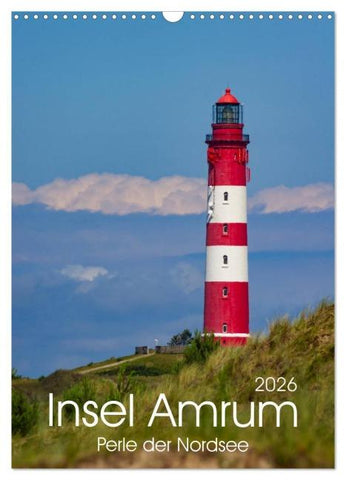 Insel Amrum (Wandkalender 2026 DIN A3 hoch), CALVENDO Monatskalender
