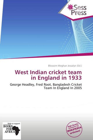 West Indian cricket team in England in 1933