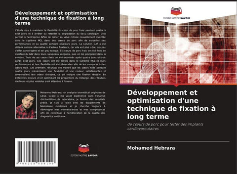 Développement et optimisation d'une technique de fixation à long terme