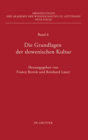 Die Grundlagen der slowenischen Kultur