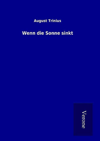 Wenn die Sonne sinkt
