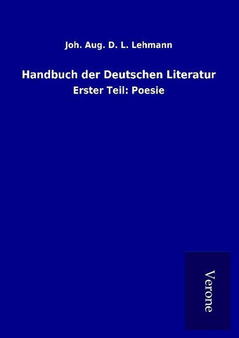 Handbuch der Deutschen Literatur