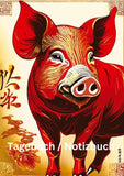 Chinesische Tierkreis Schwein