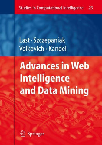 Advances in Web Intelligence and Data Mining
