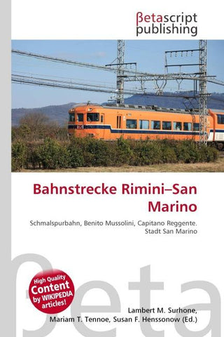 Bahnstrecke Rimini-San Marino