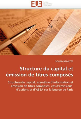 Structure du capital et émission de titres composés