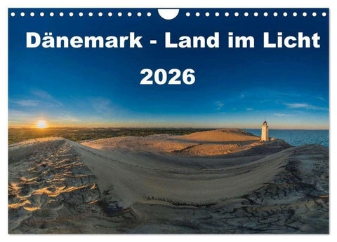 Dänemark - Land im Licht (Wandkalender 2026 DIN A4 quer), CALVENDO Monatskalender