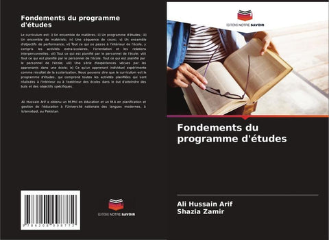 Fondements du programme d'études