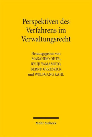 Perspektiven des Verfahrens im Verwaltungsrecht