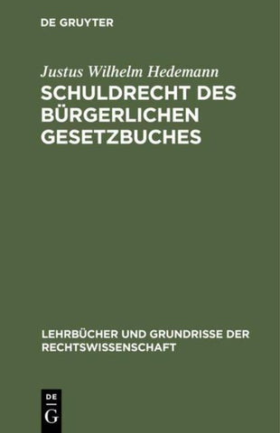 Schuldrecht des Bürgerlichen Gesetzbuches