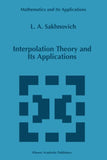 Interpolation Theory and Its Applications