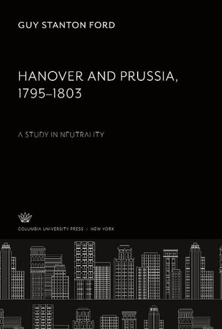 Hanover and Prussia 1795-1803