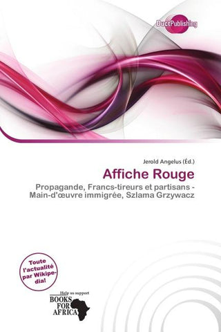 Affiche Rouge