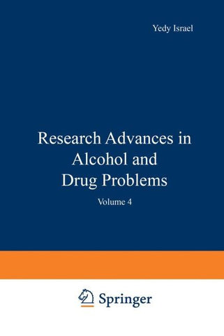 Research Advances in Alcohol and Drug Problems