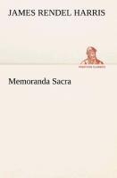 Memoranda Sacra