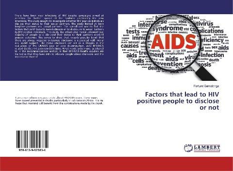 Factors that lead to HIV positive people to disclose or not