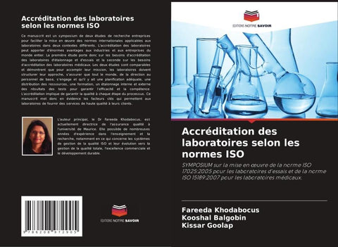 Accréditation des laboratoires selon les normes ISO