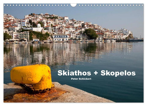 Skiathos + Skopelos (Wandkalender 2026 DIN A3 quer), CALVENDO Monatskalender