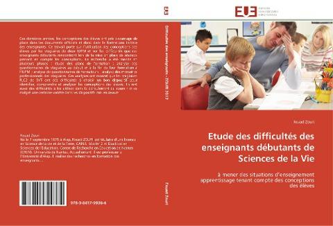 Etude des difficultés des enseignants débutants de Sciences de la Vie