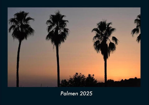 Palmen 2025 Fotokalender DIN A4