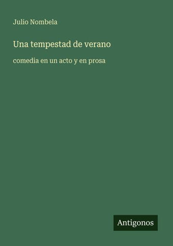 Una tempestad de verano