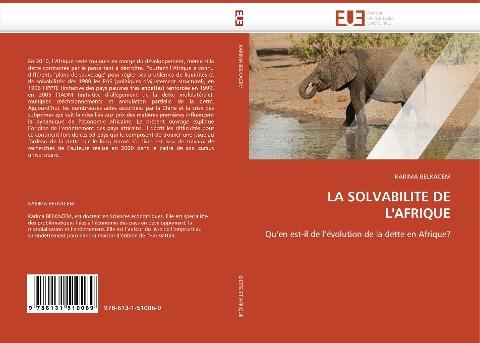 LA SOLVABILITE DE L'AFRIQUE