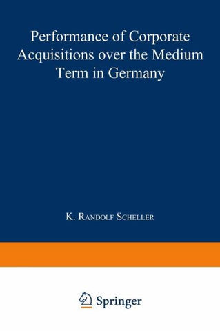 Performance of Corporate Acquisitions over the Medium Term in Germany