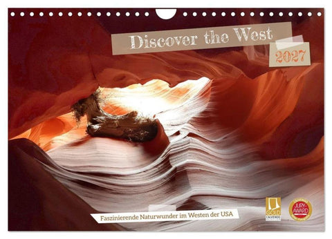 Discover the West (Wandkalender 2027 DIN A4 quer), CALVENDO Monatskalender
