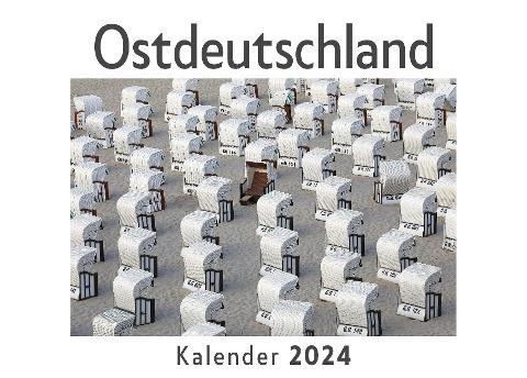 Ostdeutschland (Wandkalender 2024, Kalender DIN A4 quer, Monatskalender im Querformat mit Kalendarium, Das perfekte Geschenk)