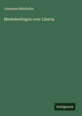 Mededeelingen over Liberia