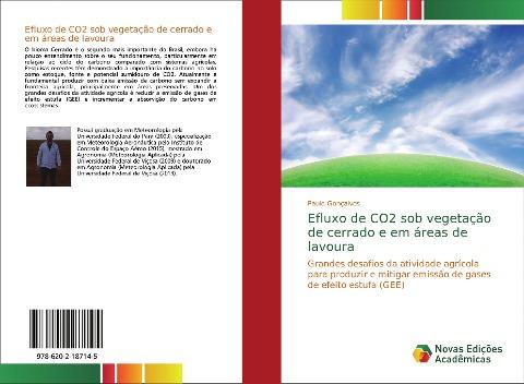Efluxo de CO2 sob vegetação de cerrado e em áreas de lavoura