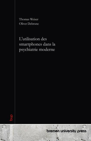 L'utilisation des smartphones dans la psychiatrie moderne
