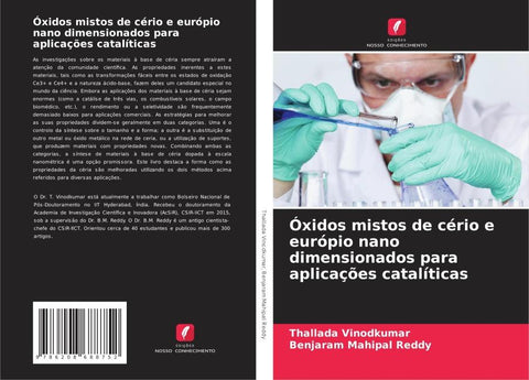 Óxidos mistos de cério e európio nano dimensionados para aplicações catalíticas