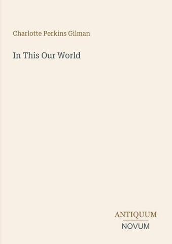 In This Our World