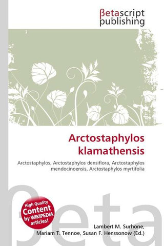 Arctostaphylos klamathensis