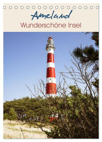 Ameland Wunderschöne Insel (Tischkalender 2026 DIN A5 hoch), CALVENDO Monatskalender