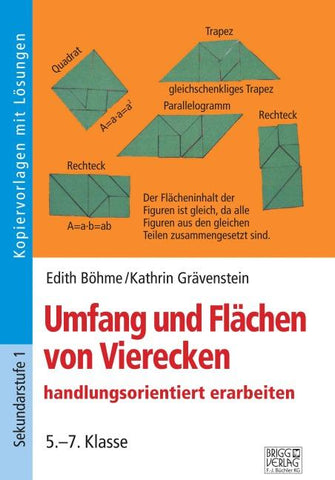 Umfang und Flächen von Vierecken handlungsorientiert erarbeiten