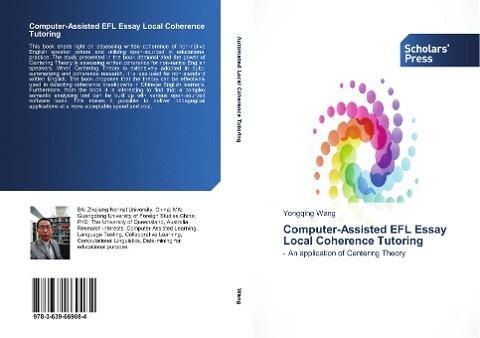 Computer-Assisted EFL Essay Local Coherence Tutoring