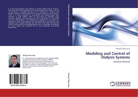 Modeling and Control of Dialysis Systems