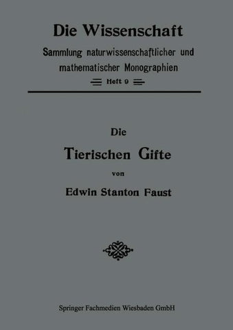Die Tierischen Gifte