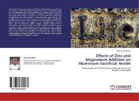 Effects of Zinc and Magnesium Addition on Aluminium Sacrificial Anode