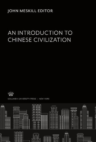 An Introduction to Chinese Civilization