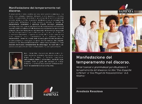 Manifestazione del temperamento nel discorso.
