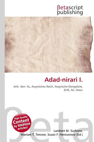 Adad-nirari I.