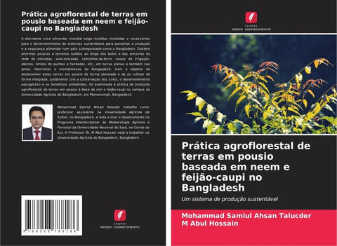 Prática agroflorestal de terras em pousio baseada em neem e feijão-caupi no Bangladesh