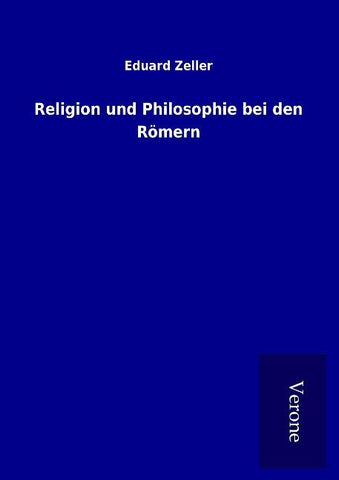 Religion und Philosophie bei den Römern
