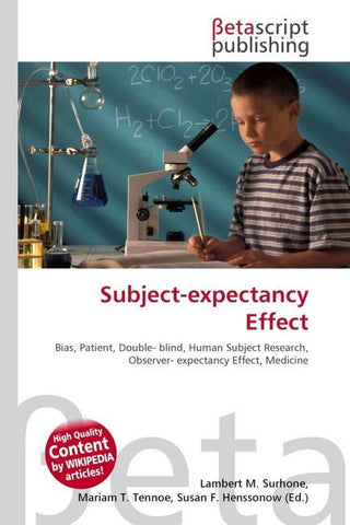 Subject-expectancy Effect