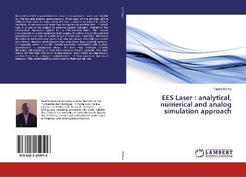 EES Laser : analytical, numerical and analog simulation approach
